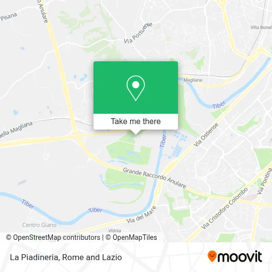 La Piadineria map