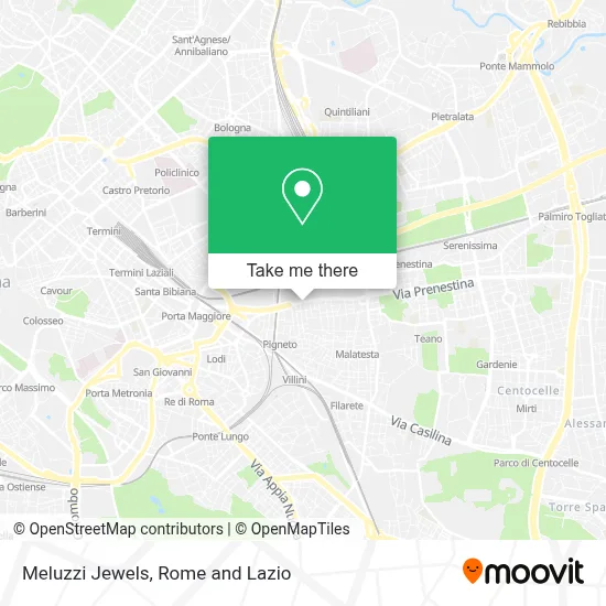 Meluzzi Jewels map