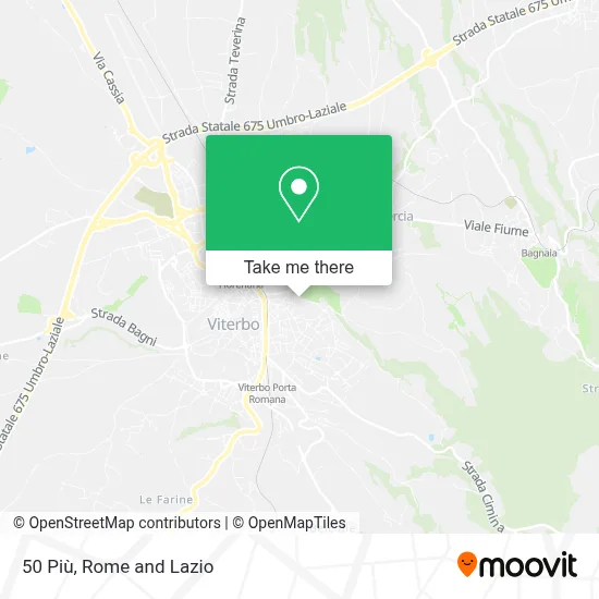 50 Più map