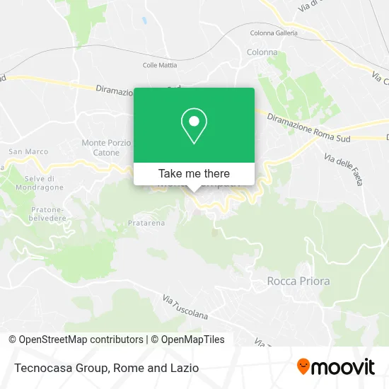 Tecnocasa Group map