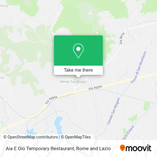 Aia E Oio  Temporary Restaurant map