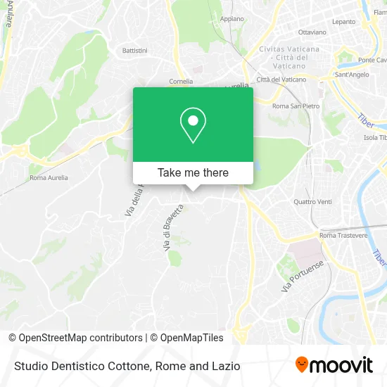 Studio Dentistico Cottone map