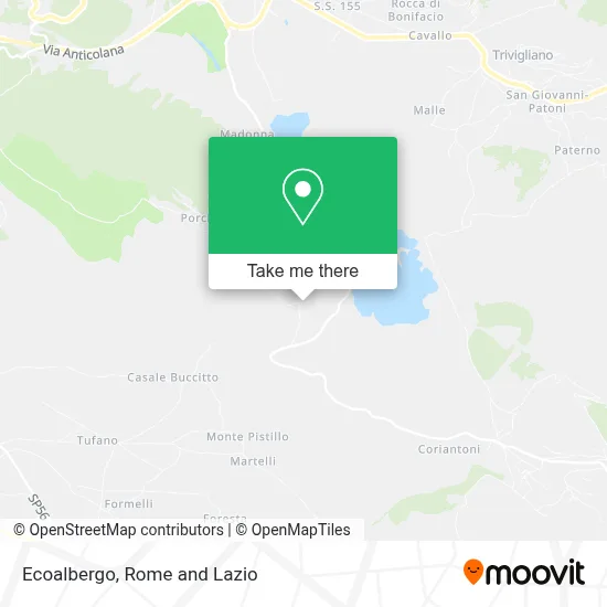 Ecoalbergo map