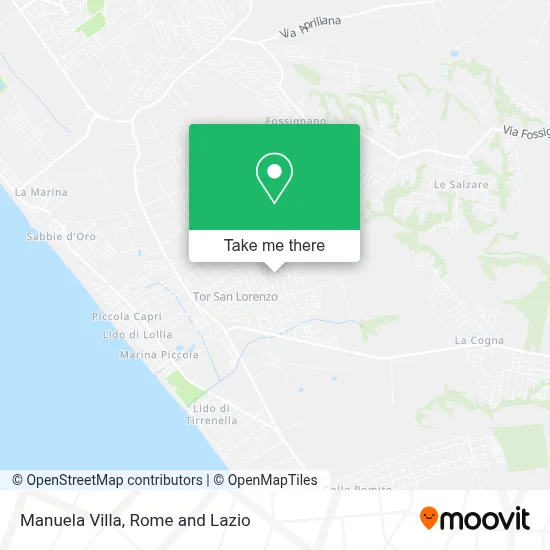 Manuela Villa map