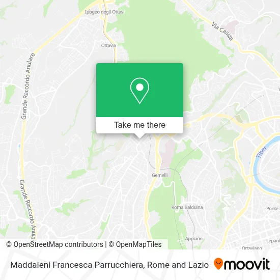 Maddaleni Francesca Parrucchiera map