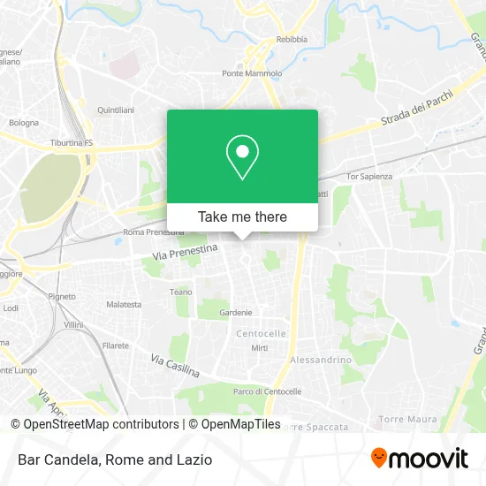 Bar Candela map