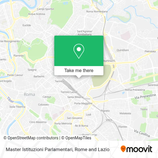 Master Istituzioni Parlamentari map
