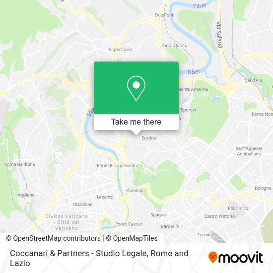 Coccanari & Partners - Studio Legale map