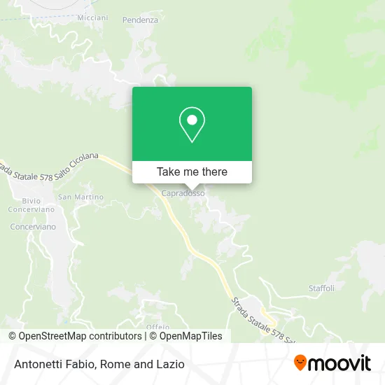 Antonetti Fabio map