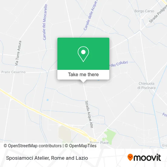 Sposiamoci Atelier map