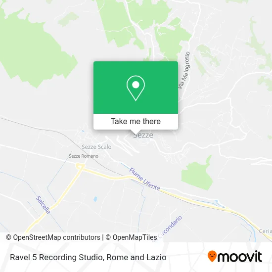 Ravel 5 Recording Studio map
