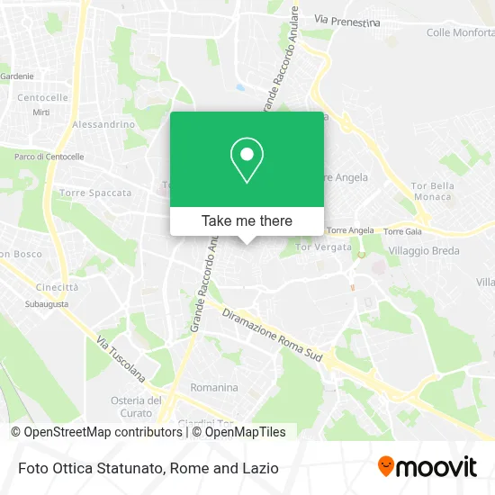 Foto Ottica Statunato map