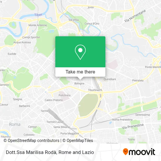 Dott.Ssa Marilisa Rodà map