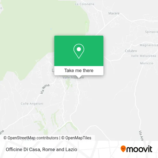Officine Di Casa map