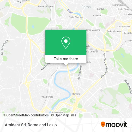 Amident Srl map