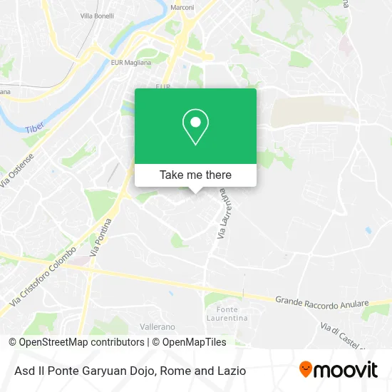 Asd Il Ponte Garyuan Dojo map