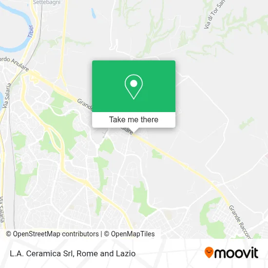 L.A. Ceramica Srl map