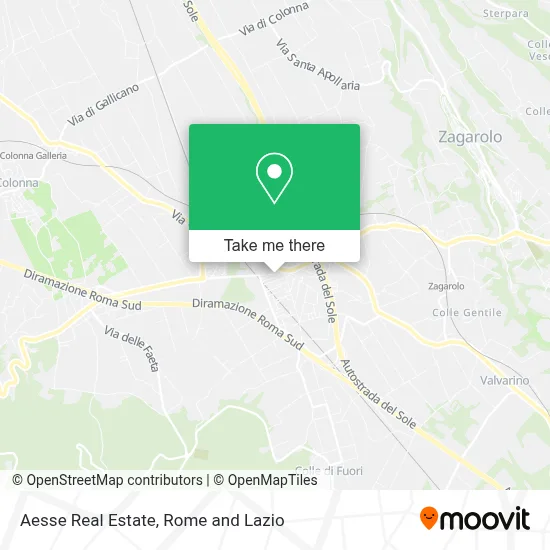 Aesse Real Estate map
