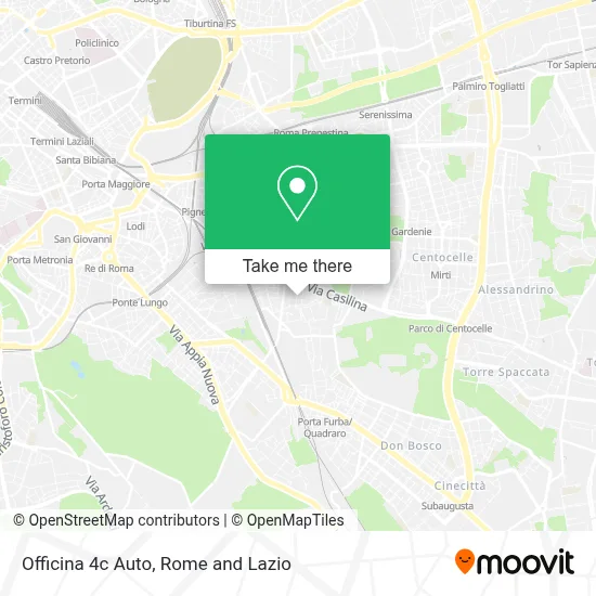 Officina 4c Auto map