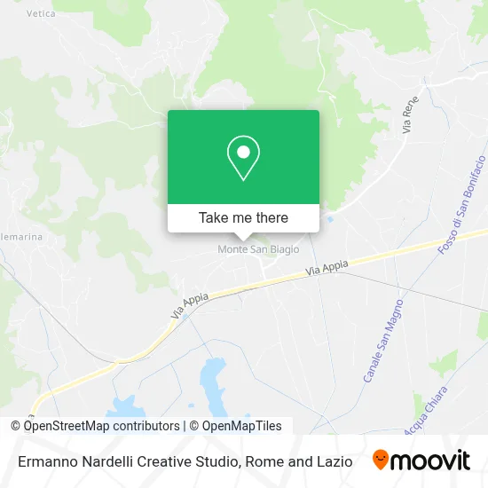 Ermanno Nardelli Creative Studio map