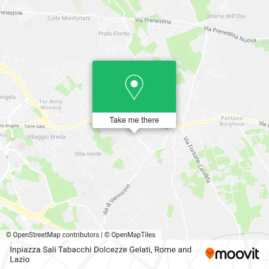 Inpiazza Sali Tabacchi Dolcezze Gelati map