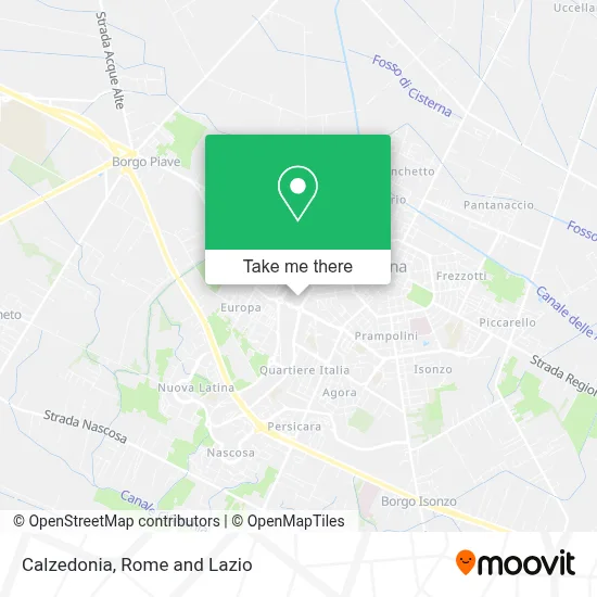 Calzedonia map