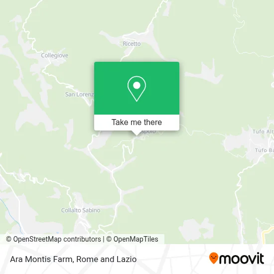 Ara Montis Farm map