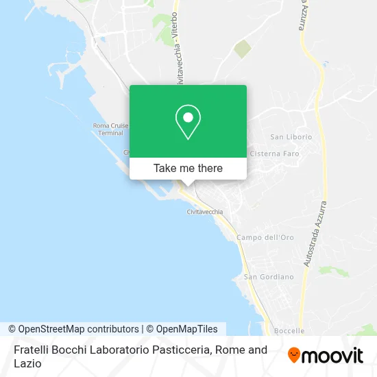 Fratelli Bocchi Laboratorio Pasticceria map