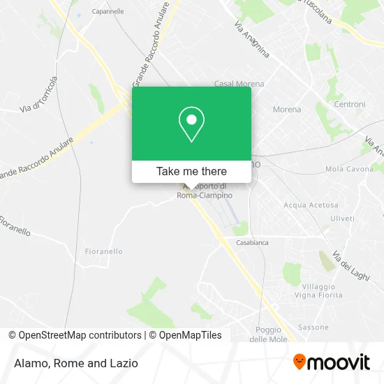 Alamo map