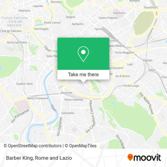 Barber King map