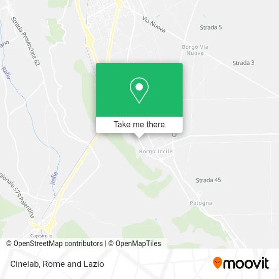 Cinelab map