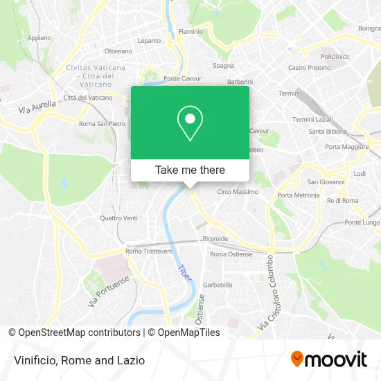 Vinificio map