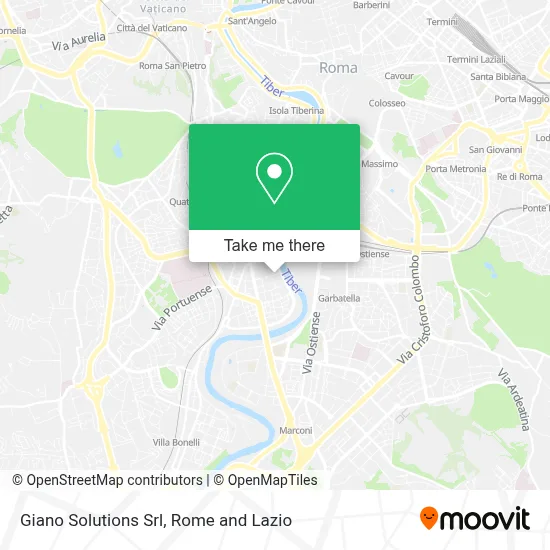 Giano Solutions Srl map