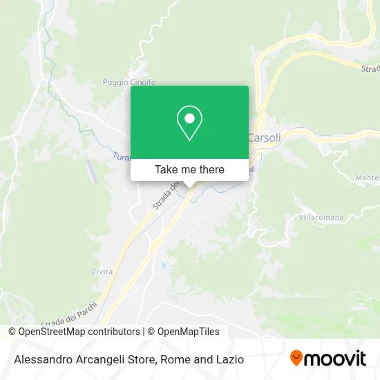 Alessandro Arcangeli Store map