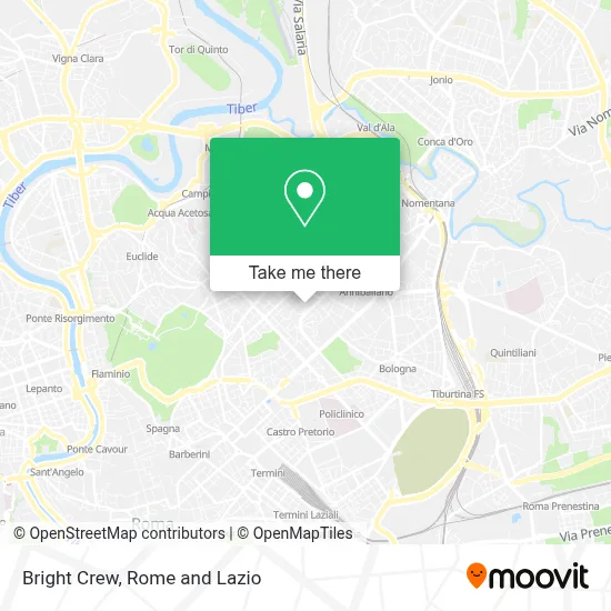 Bright Crew map