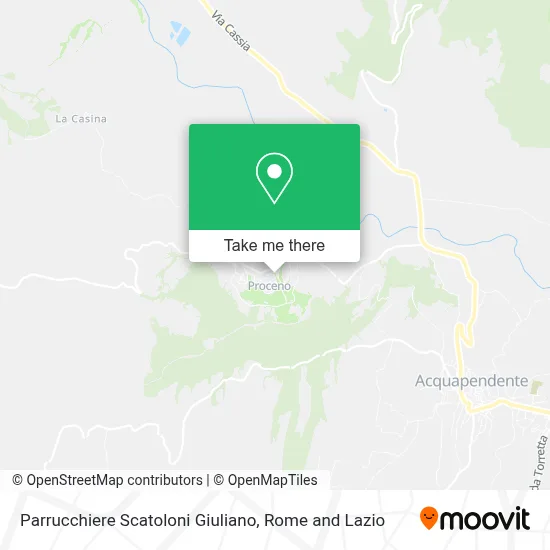 Parrucchiere Scatoloni Giuliano map
