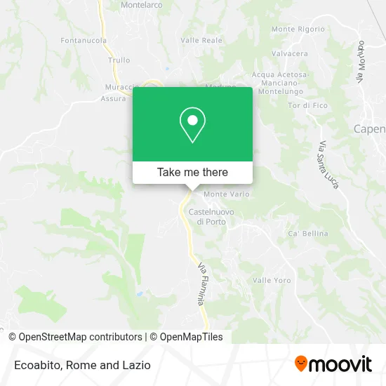 Ecoabito map