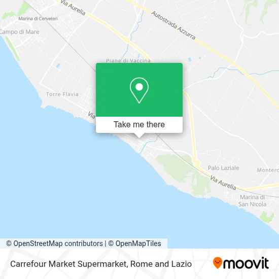 Carrefour Market Supermarket map