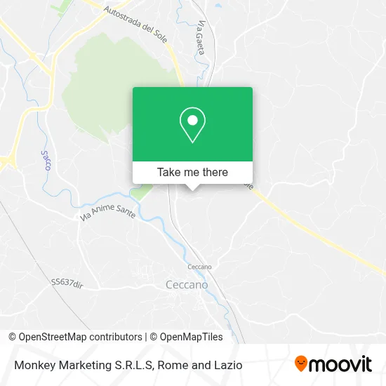 Monkey Marketing S.R.L.S map