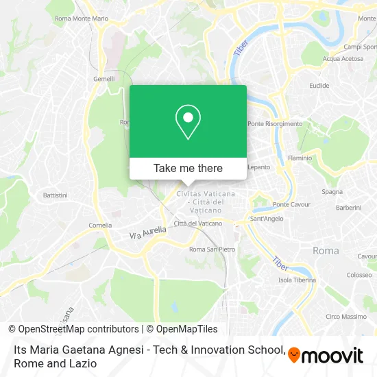 Its Maria Gaetana Agnesi - Tech & Innovation School map