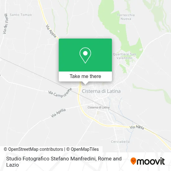 Studio Fotografico Stefano Manfredini map