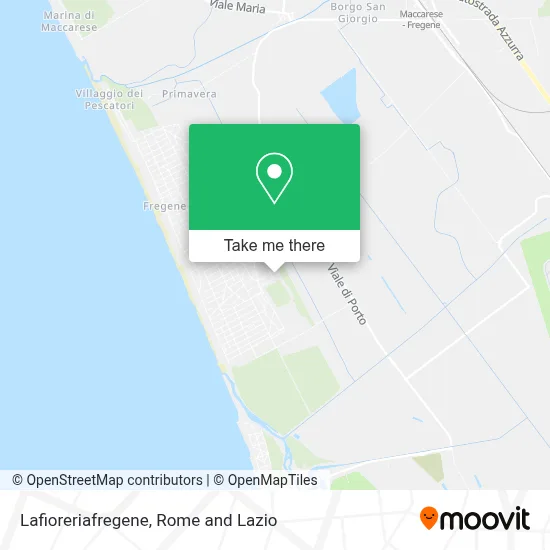 Lafioreriafregene map