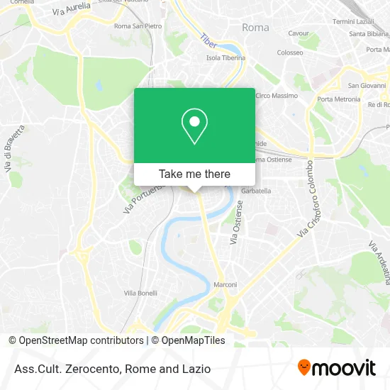 Ass.Cult. Zerocento map