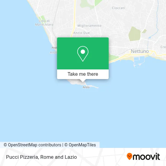Pucci Pizzeria map