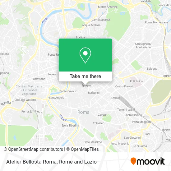 Atelier Bellosta Roma map