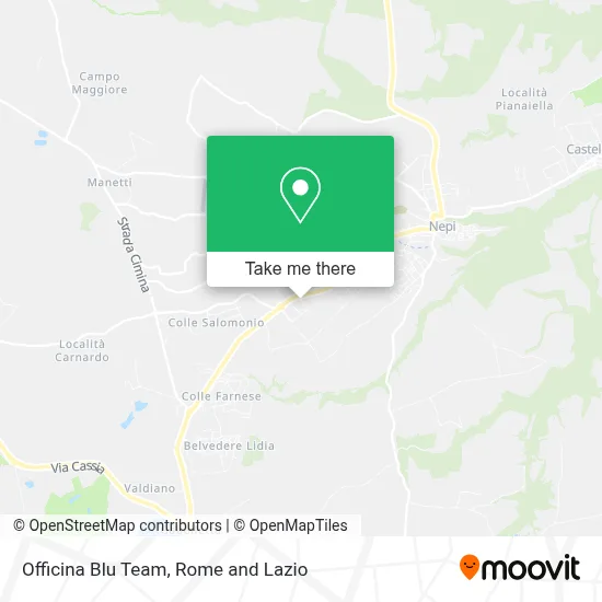 Officina Blu Team map
