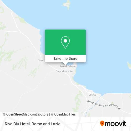Riva Blu Hotel map