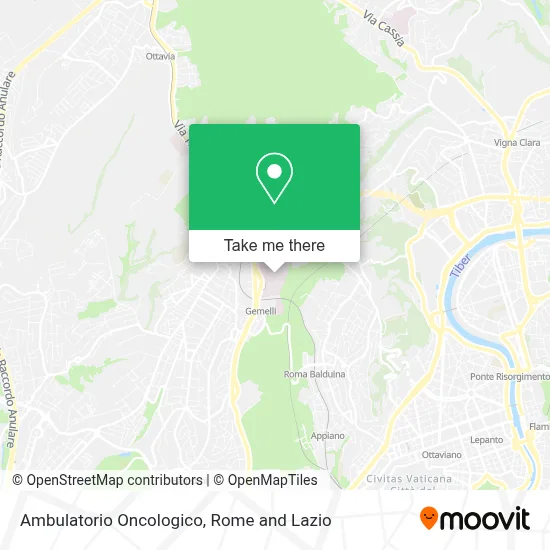 Ambulatorio Oncologico map