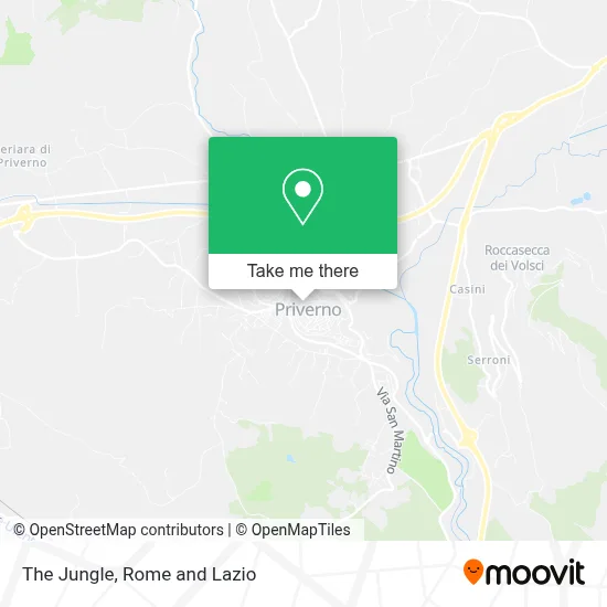 The Jungle map
