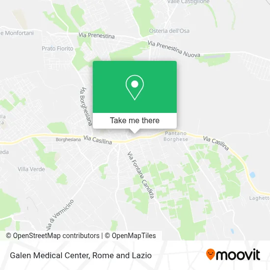 Galen Medical Center map